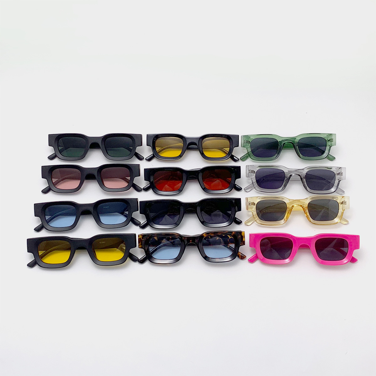 New Style Small Frame Square Sunglasses for Men and Women Fashionable