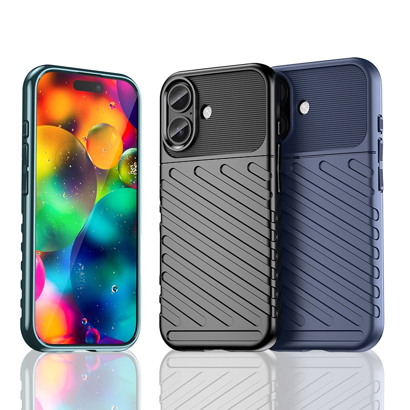 Matte NO-SLIP Phone Case for iphone 17 AIR PRO MAX Black Green Blue soft cellPhone Cases for iphone 16 15 14 13 12 11 Google pixel 10 pro xl back cover cases