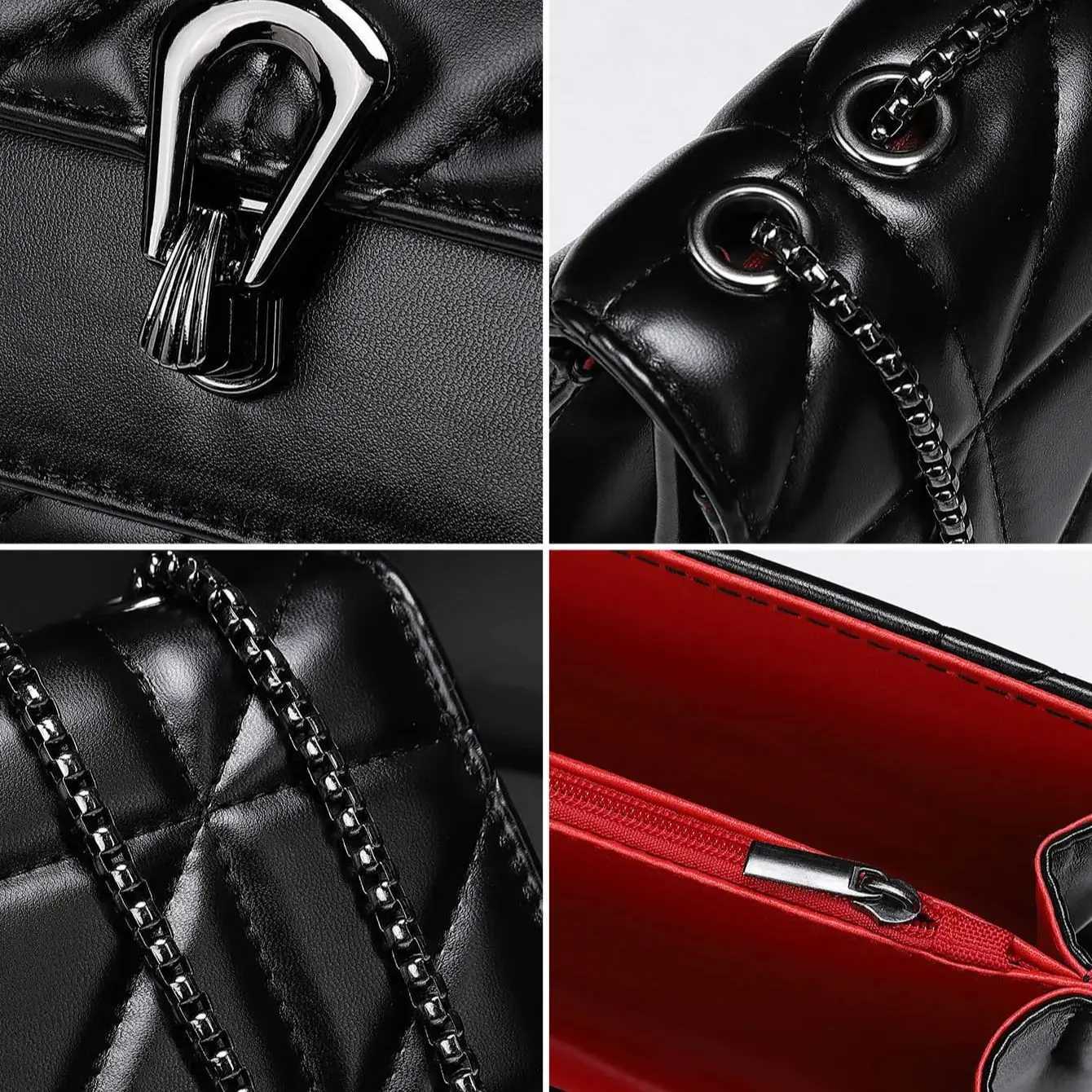 Lingge bag chain bag single shoulder bag diagonal cross style crossbody bag for women. XJ2520616