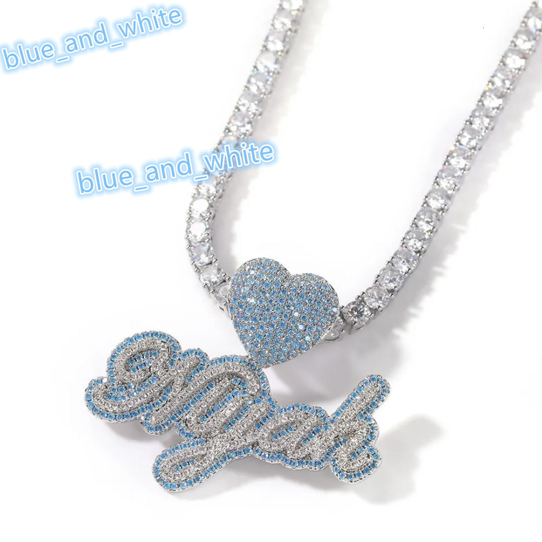 Custom Gold Hip-Hop Name Pendant with Luxury Moissanite Diamond Cz Diamond Shine Personalized Luxury Jewelry