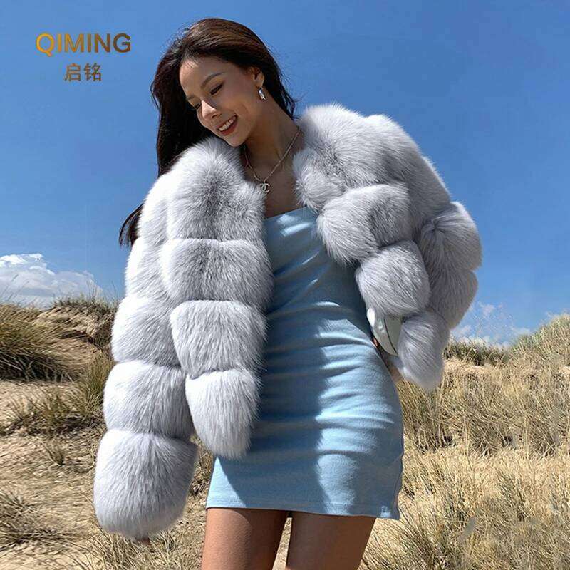 Winter Faux Coat Women Imitation Jacket Thick Warm Ladies Fur Jackets Fashion Fuzzy Plush Coats