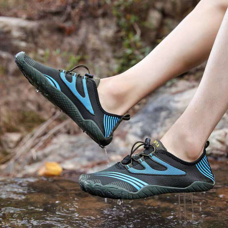 Outdoor Unisex Five Finger Walking Swimming Beach slippers Lightweight Quick Dry Anti Slip Wading Shoes