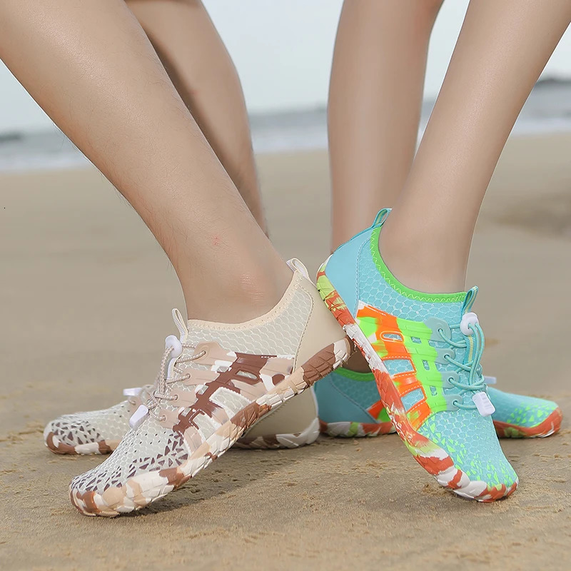 Aqua Shoes Barefoot Beach Shoes Adults Kids Gym Outdoor Training Footwear Unisex Quick-Drying Breathable Sneakers Size 28- 250613