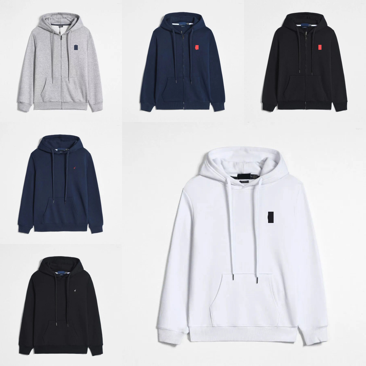 Men's Hoodies Mens Designer Hoodie Polo Jackets Polos Womens Cotton Causal O-Neck Small Horse Zip Up Jacket Men Autumn Winter