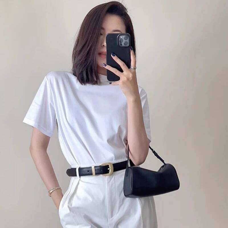 Retro Cowhide Pen Holder Casual Mini Handbag Temperament Fashion Single Shoulder Underarm Bag