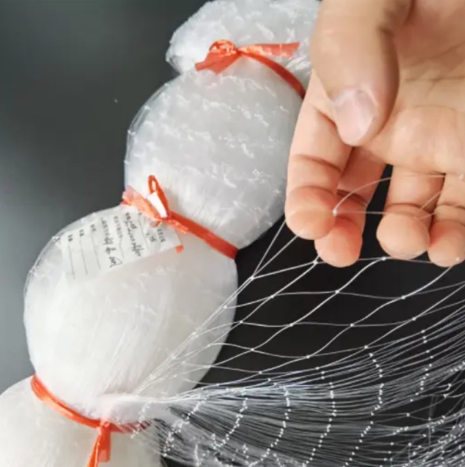 Durable nylon monofilament fishing net, PA material