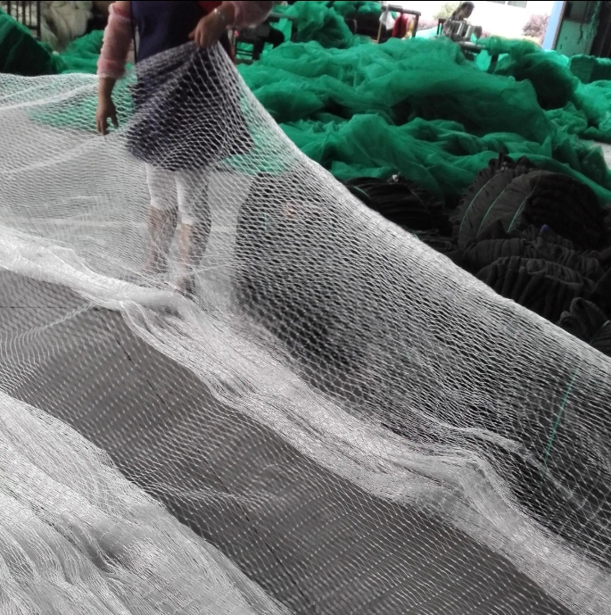Durable nylon fishing net for Marine life capture. The wire mesh thickness is 8x0.2mm