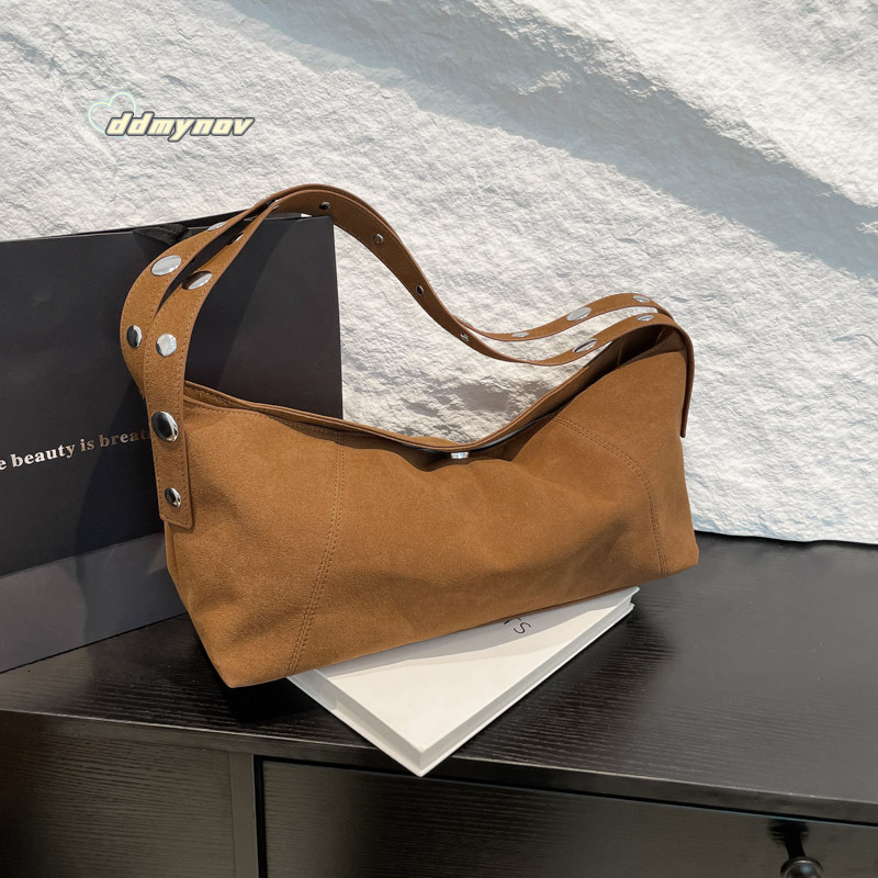 Large Capacity Soft Leather Matte Texture Underarm for Women Summer Fashion Casual Versatile Commuter Shoulder Tote Bag ddmynov ddmynov