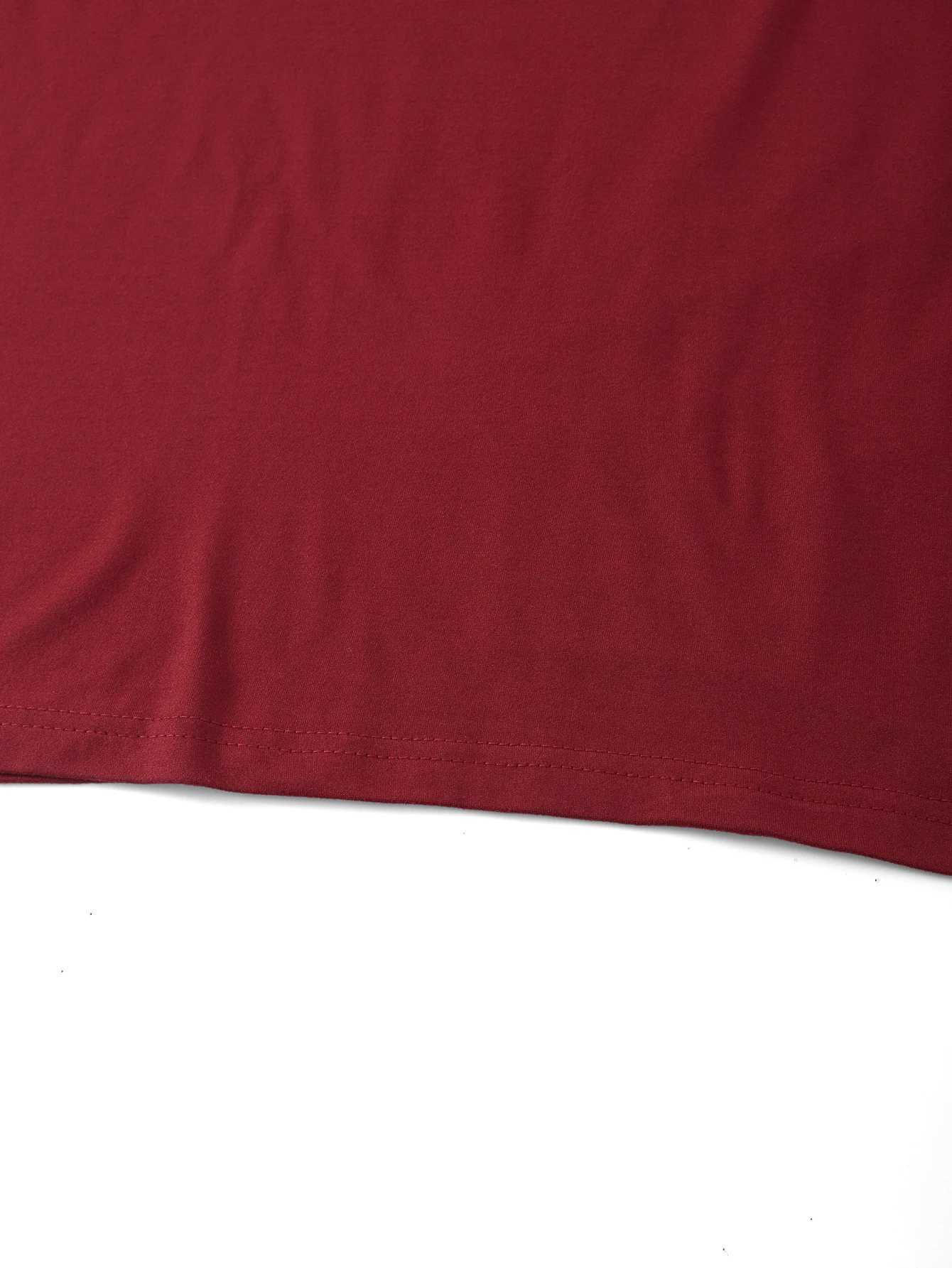 Spring Autumn Fashion Mens Long Sleeve Round Neck Splicing T-shirt Business Anti Wrinkle Street Wear Casual Sport Top Male W250616