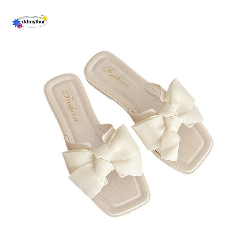 Women's Flat Slippers New Style Summer High-End Fairy Outdoor Ladies Beach Sandals ddmythur