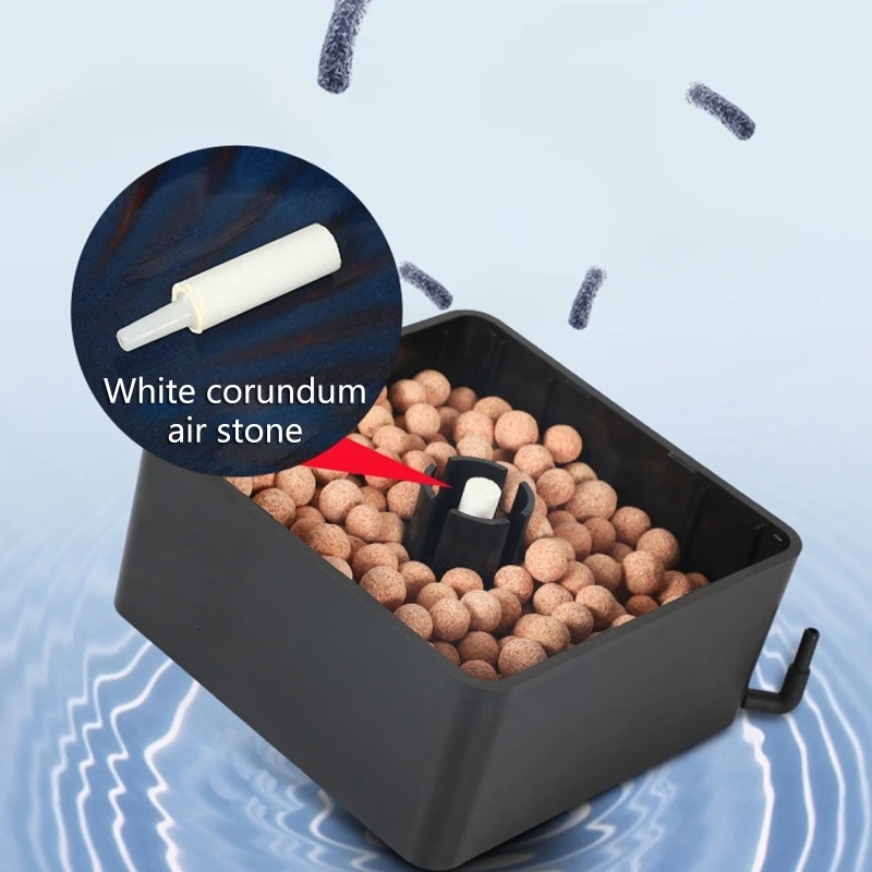 Bio Sponge Filter for Betta Fry Aquarium Fish Tank Foam Filter Submersible Sponge Filter for Fresh Water and Salt Water 250613