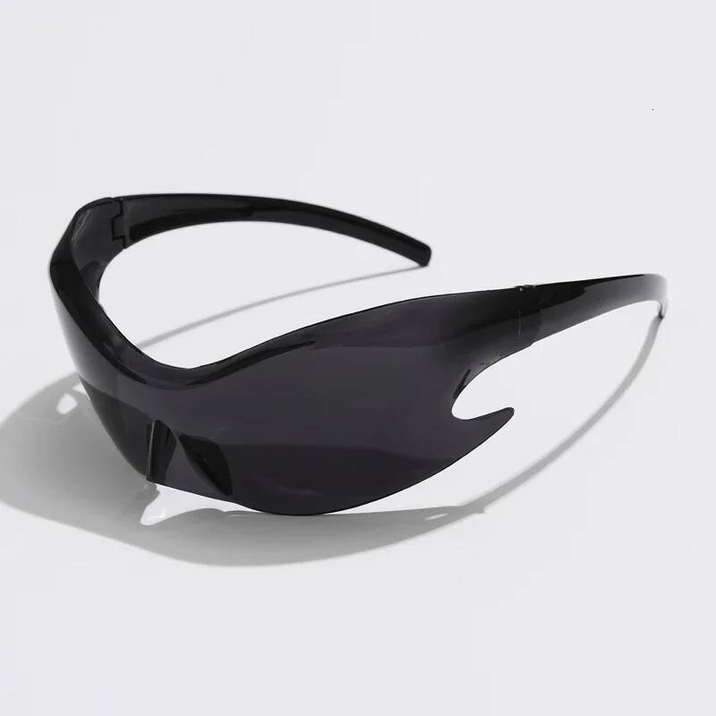 Sunglasses Women Men Unique Goggle One Piece Sun Glasses For Male Cycling Hip Hop Shades UV400