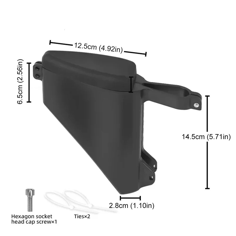 Road Bike Tail Bag Hard Shell Bike Teardrop Seatpost Bag Waterproof Bike Seatpost Torpedo Saddle Bag for Outdoor Sports 250610