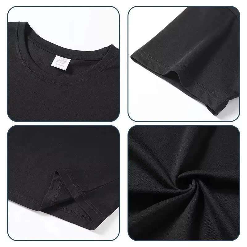 Fun Donkey Silhouette - Printed Black Short - Sleeve, Super Eye - catching for Daily Outings