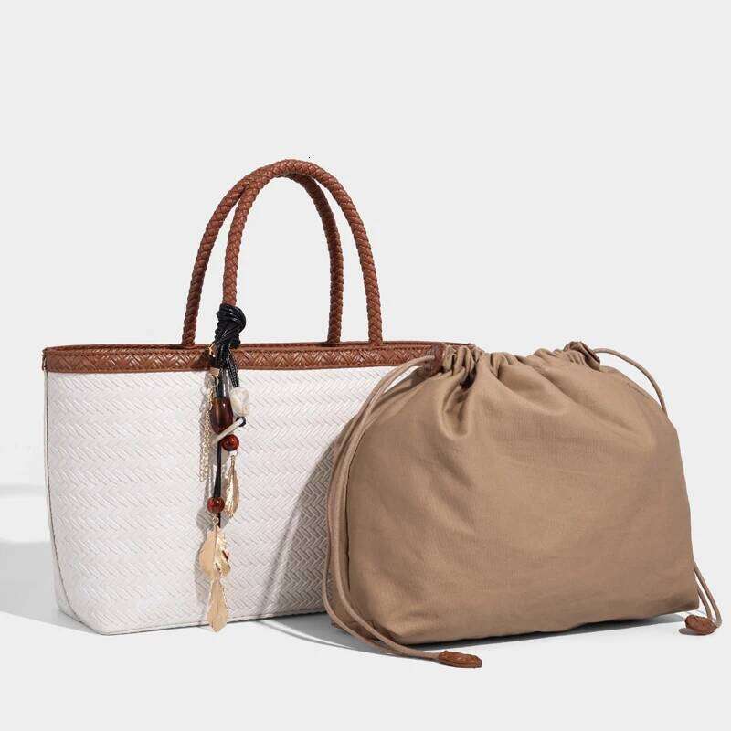 Women's Bags Designer Tote Bags For Women Designer Handbag Purse New In PU Imitation Braided Emed Circuit Top Handle Underarm Shoulder