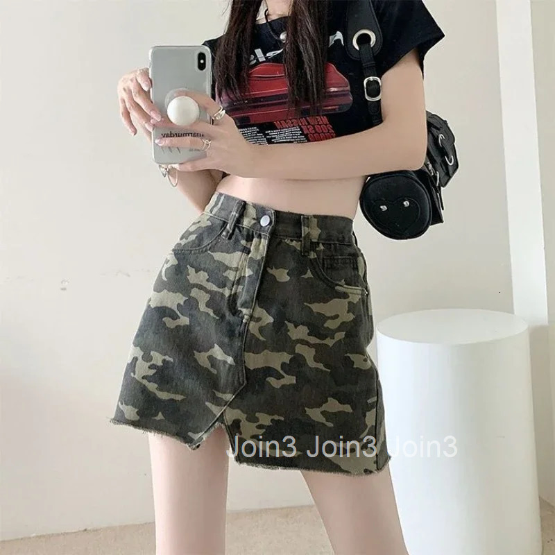 Mini Woman Denim Skirt Short High Waist Quality A Line Y2k Vintage Premium Cheap Modest Casual Trend Sexy Jeans Skirts for Women