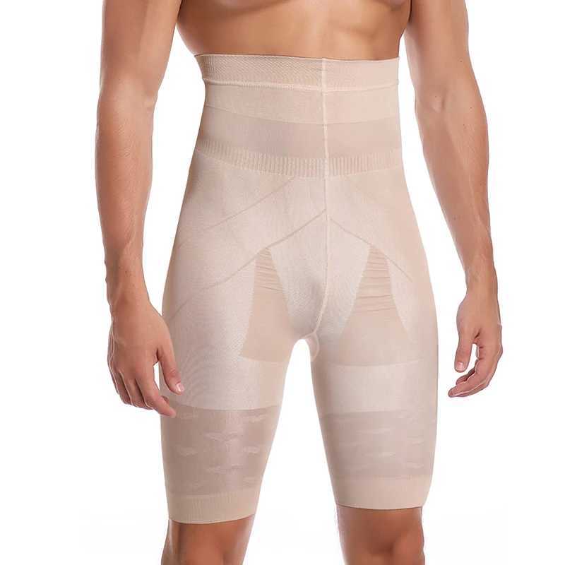 Men Tummy Control Shorts Slimming Shapewear Abdomen Belly Flat Body Shaper Leg Underwear High Waist Compression Briefs Boxer NEW W250616