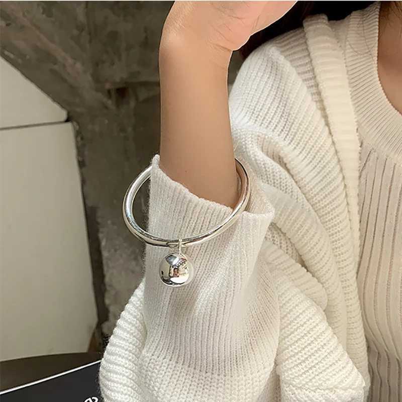 Foxanry Minimalist Stamp Glossy for Women New Trendy Creative Ball Pendant Party Jewelry Gifts Wholesale Z250616