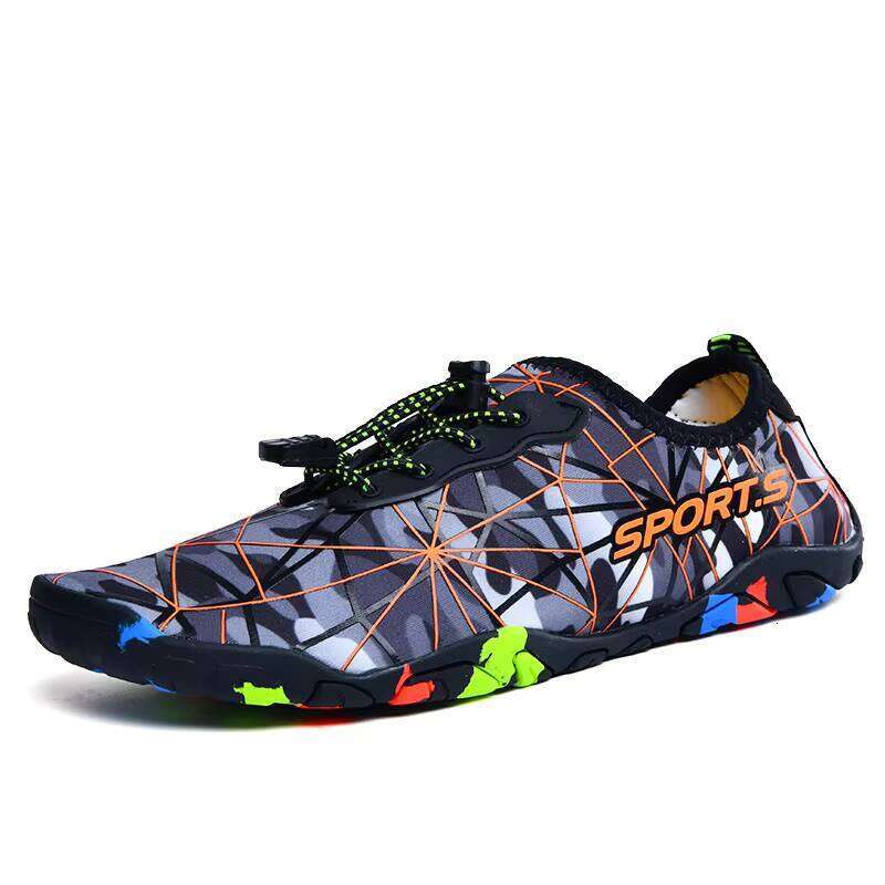 Outdoor Unisex Anti Slip Water Sport Barefoot Breathable Aqua Beach Quick-Dry Wading Shoes