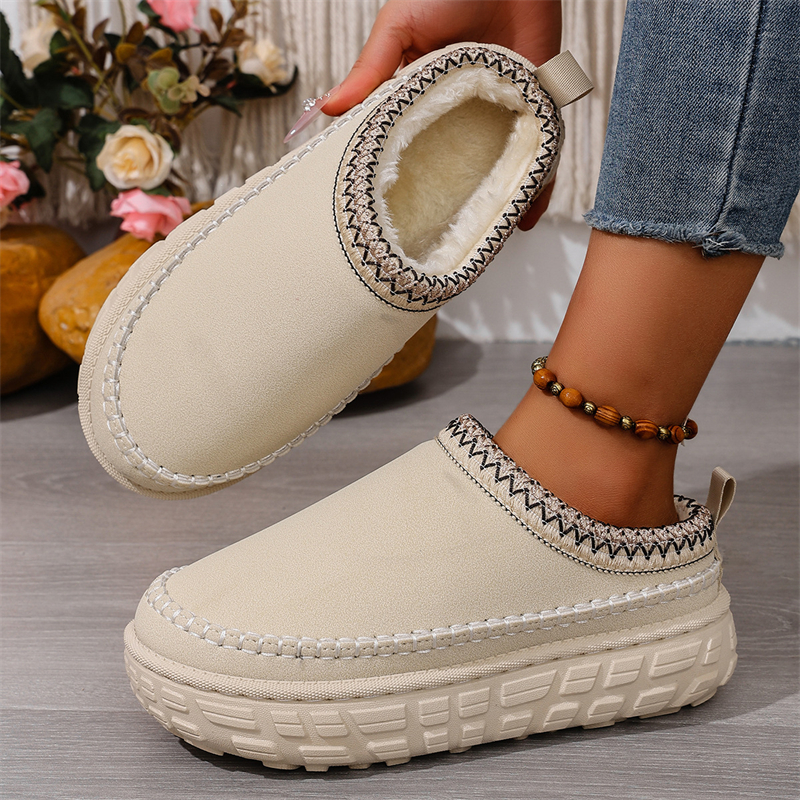 hot free shipping designer slippers for woman Indoor outdoor keep warm cotton shoes classic black white Plush sandals