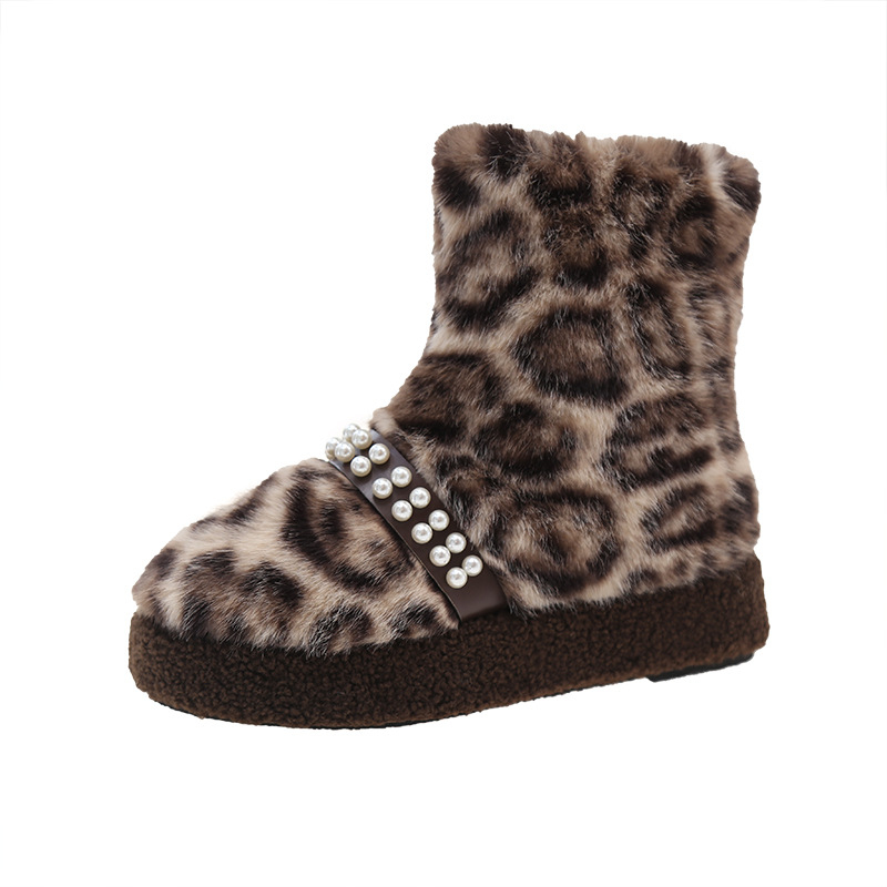 hot Free shipping designer Boots for woman cotton shoes Y2K keep warm Fashion Boots vintage white snow boots