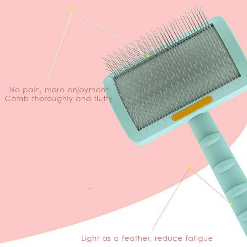 Long Pin Dog Slicker Brush Pet Brush for Long Haired Dogs Poodles Doodles Golden Doodle Brush for Grooming Removes Loose Fur 250614