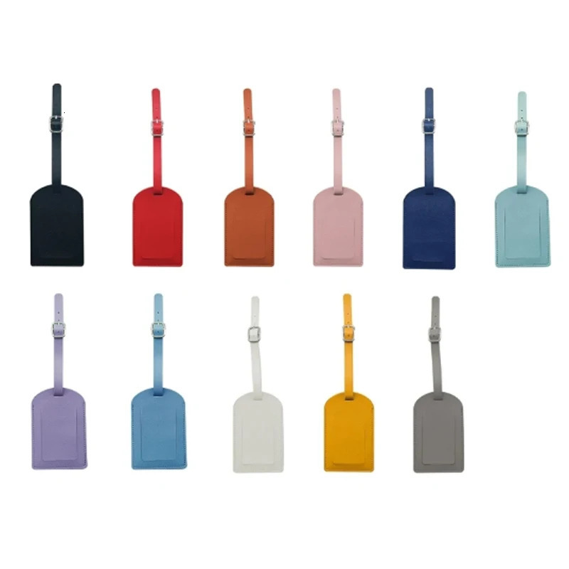 selling multicolor airplane boarding passes creative travel box hang tags checked in smooth pu leather luggage 250616