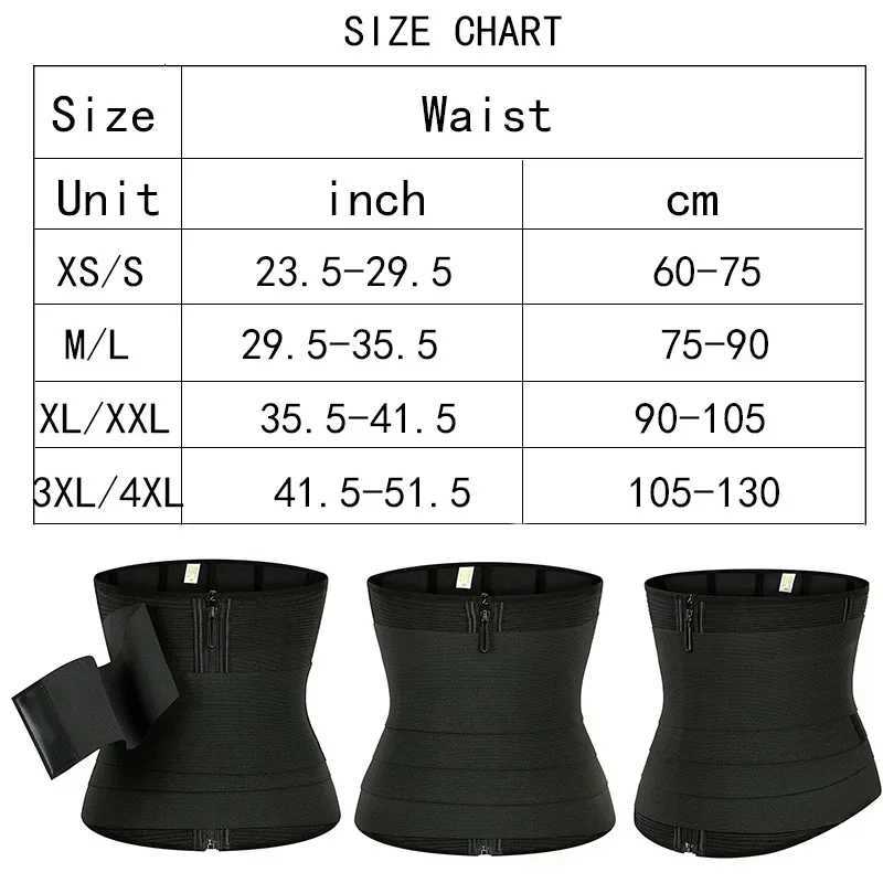 9 Steel Bone Waist Trainer Body Shaper Belt Adjustable Belly Tummy Control Snatch Me Up Wrap Stretch Band Slim Body Shaper Women W250616