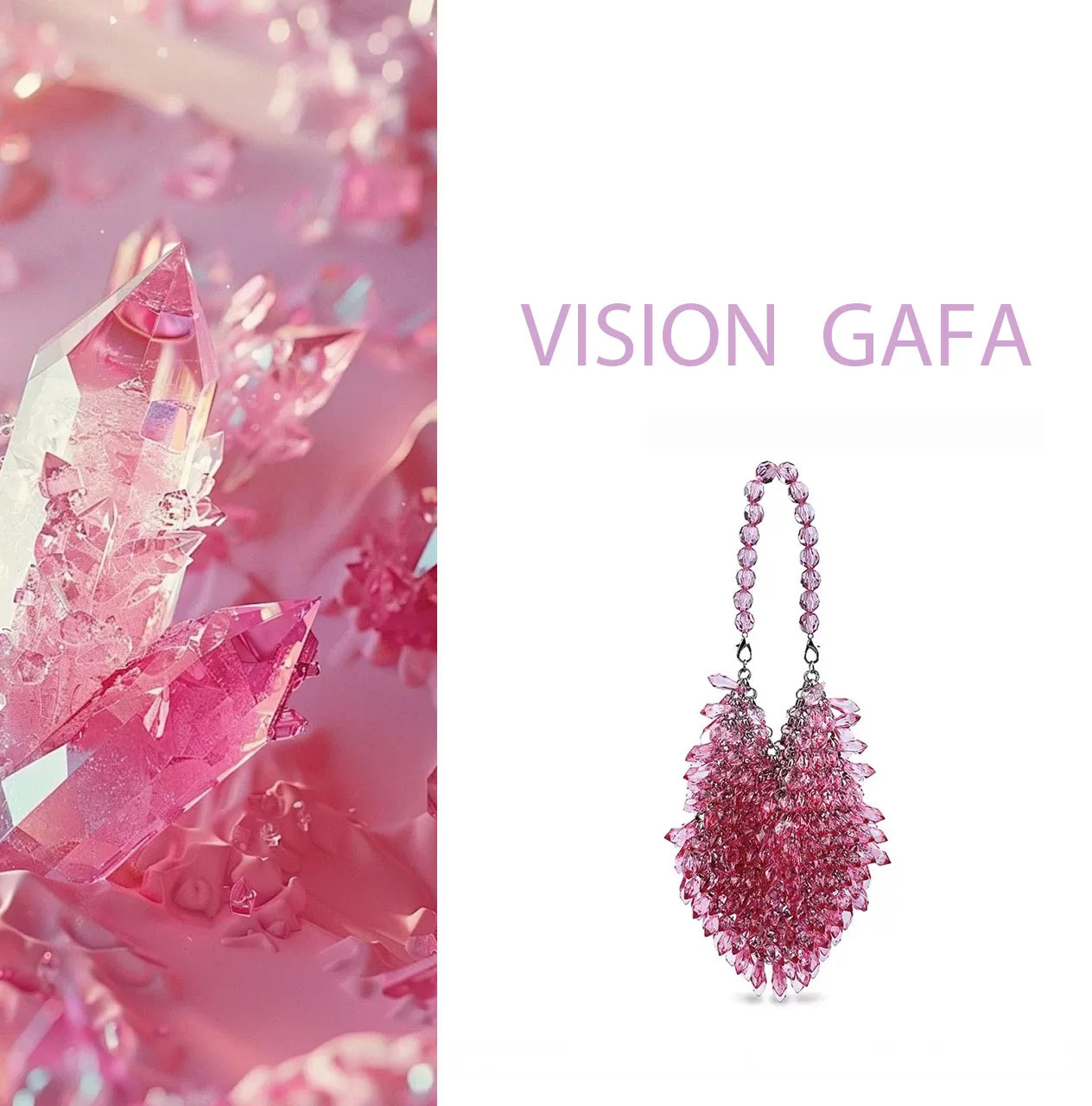 Fashion Handwoven Beaded Bags Lady Shoulder Bag Women Party Vintage Handbag Ins Small Mini Crossbody 250614