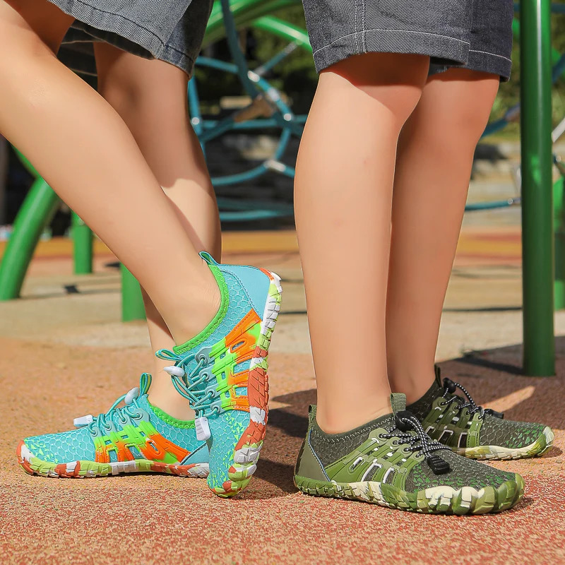12 Colors Water Shoes Kids Summer Beach Five Fingers Barefoot Swimming Aqua Shoes Quick Dry Seaside River Children Sneakers 250613