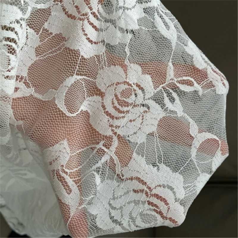 Womens Under Skirt High Waist Sheer Mesh Shorts Cropped Pants See Through Flower Lace Bodycon Capris Leggings TightsXJ250616