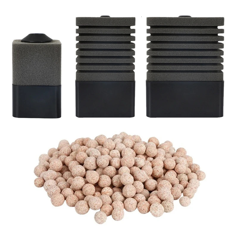 Bio Sponge Filter for Betta Fry Aquarium Fish Tank Foam Filter Submersible Sponge Filter for Fresh Water and Salt Water 250613