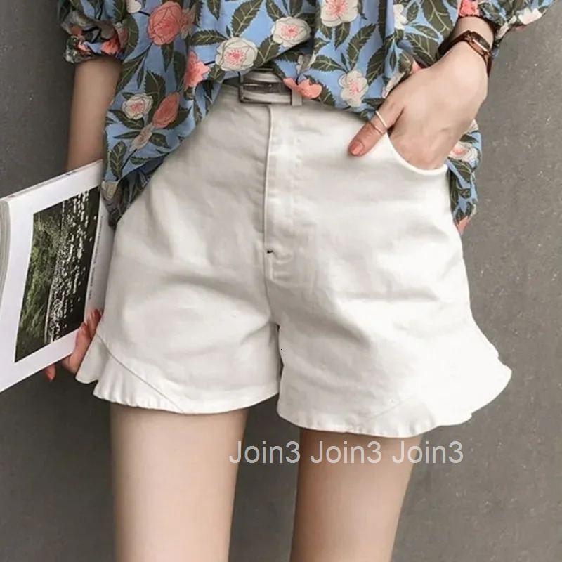 Wide Womens Shorts With Waist Pocket Baggy Female Short Pants Loose Elasticty Designer Korean Style Low Price XL Comfy Jorts