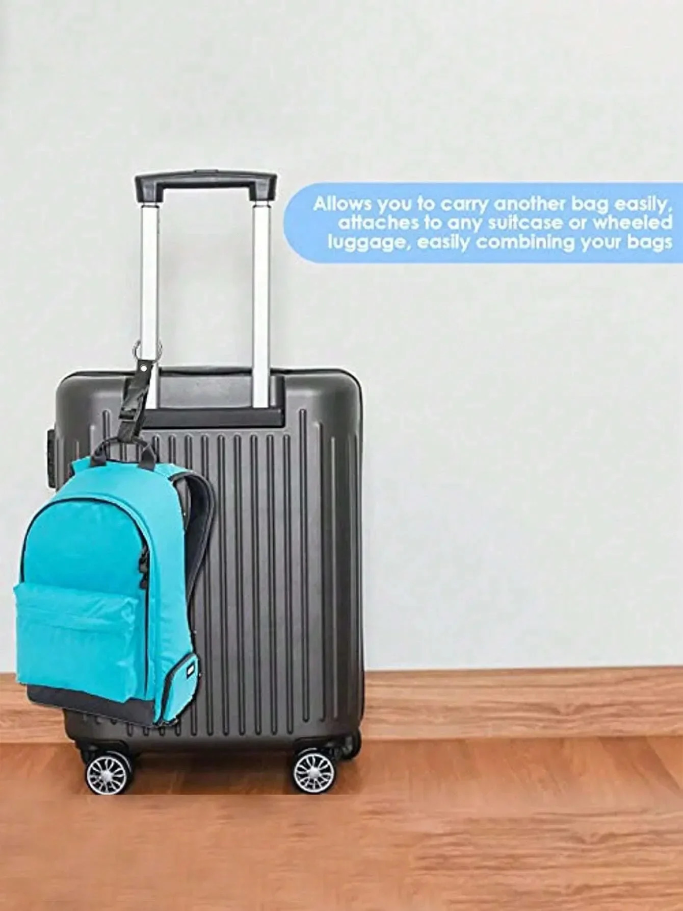 Portable AntiTheft Luggage Strap Durable Outdoor Buckle Men Women Backpack Clip MustHave Travel Gift Bag Tags for Luggage 250616