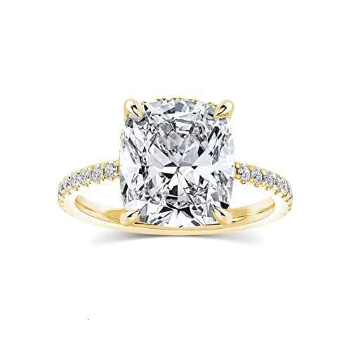 Custom 1ct Lab Grown Diamond Engagement Rings Factorys DEF VVS VS Moissanite Weeding Rings