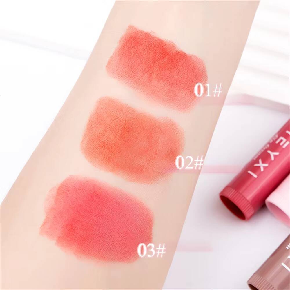 Colored Makeup Tinted Lip Care Lipstick Beauty And Health Moisturizing Fade Lipline Lips Balm Korean Cosmetics Kit happy
