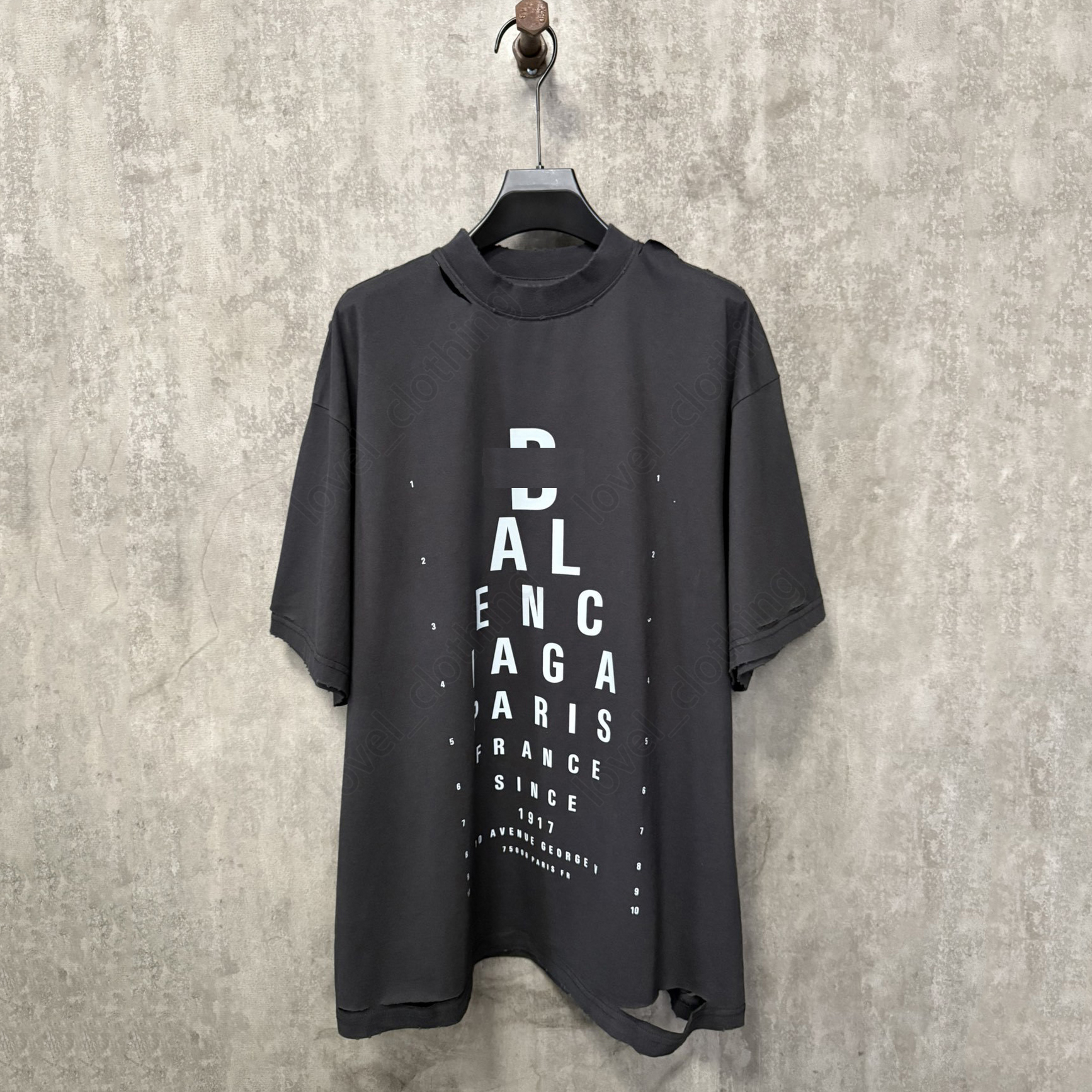 balencaiaga Summer short sleeve casual new T-shirt Paris designer luxury men's and women's fashion crewneck T-shirt cotton soft breathable comfortable short YMES