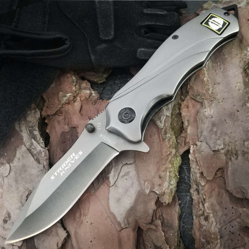 Outdoor Pocket Self-Defense Special Forces Quick-Open Fruit 313 Military Portable Mini Folding Knife