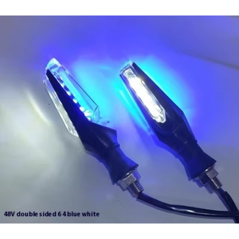 Direct LED Double-Sided Constant Turn Signal Electric Vehicle Motorcycle Modification Universal High turn signal Modification Accessories 12v