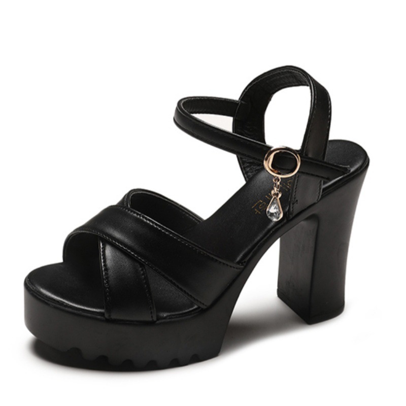 Cross border women's sandals summer new shoes Korean high heels sandals women's sandals fashion designer sandals women's slippers