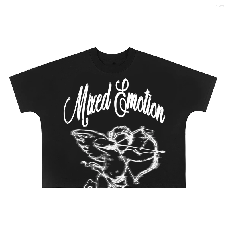 Men's T Shirts Summer Letter Rhinestone Short Sleeve Tshirts For Men White Streetwear Cotton Loose Crew Neck Top Tees Oversized Unisex