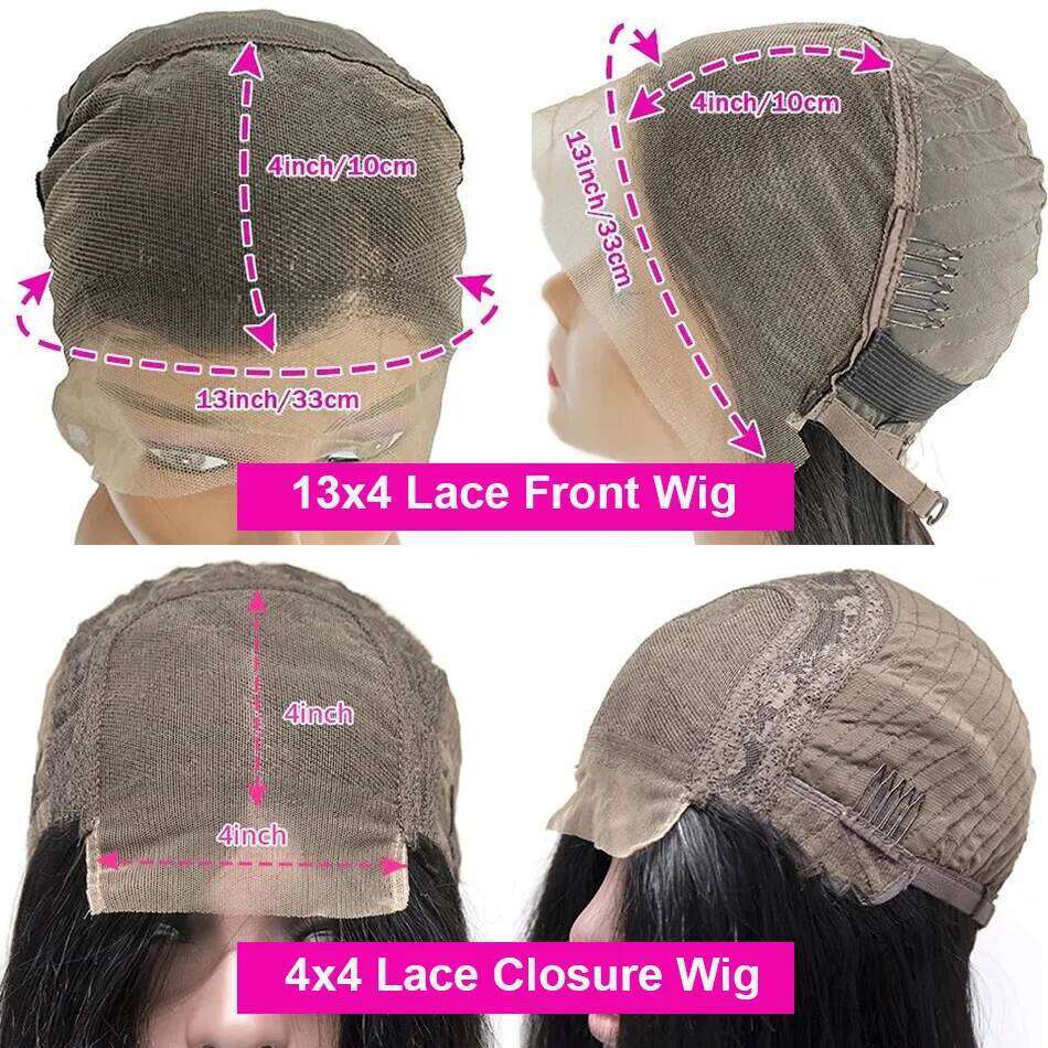 Brazilian Kinky Curly 4X4 Closure Short Bob 100% Human Hair For Women 13x4 Lace bob Virgin hair Jerry Curl Wig