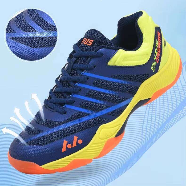 Men's Women's Indoor Outdoor Tennis Running Breathable and Non slip Professional Badminton Shoes