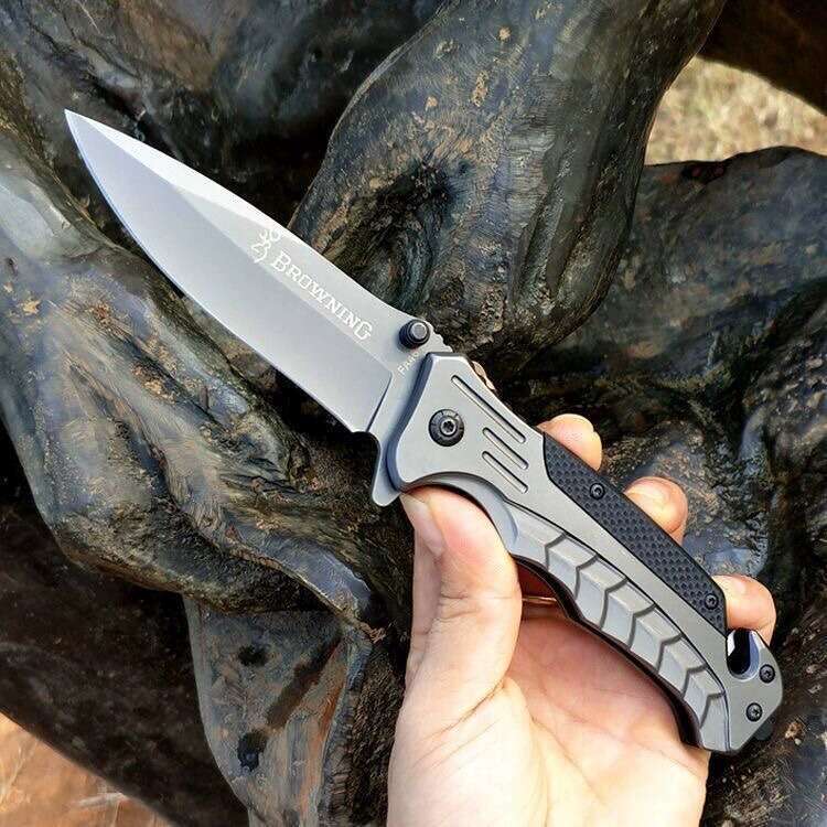 Browning Outdoor Self-defense Multi-functional Folding Wilderness Survival Camping Collectible Military Knife