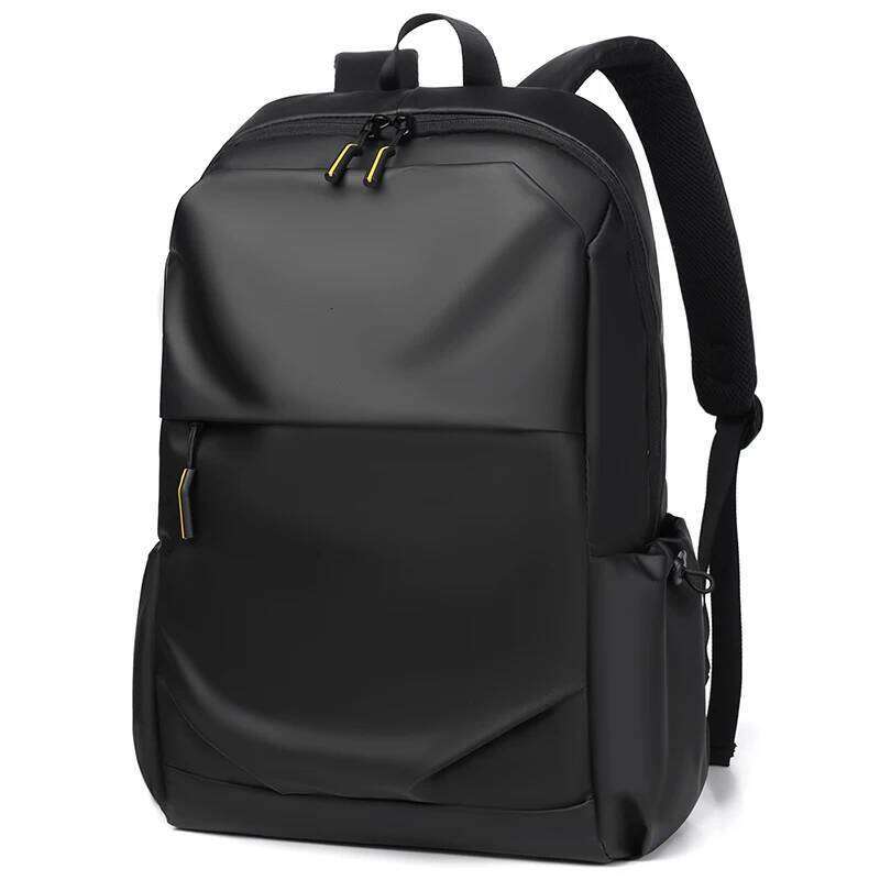 Fashion Black Large Capacity Lightweight Waterproof Men Backpack For Laptop