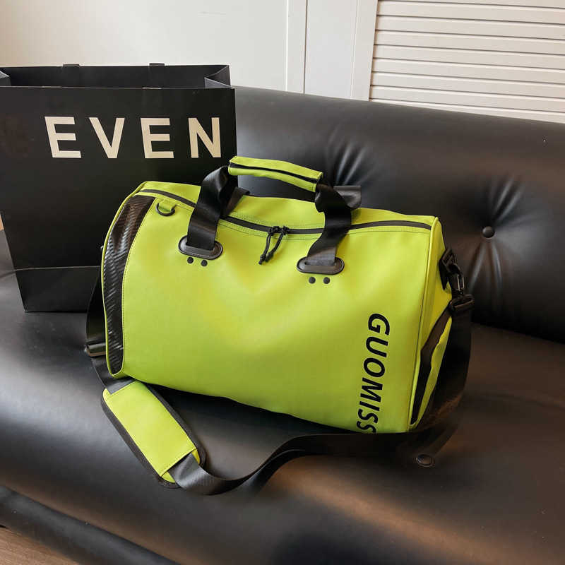 New Model Shoe Compartment Large Capacity Travel Bag Handheld Dry Wet Separation Gym Bag Short Trip Travel Bag Luggage Bag