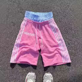 American Street Hip-Hop Casual 2024 Summer New Straight Loose Shorts