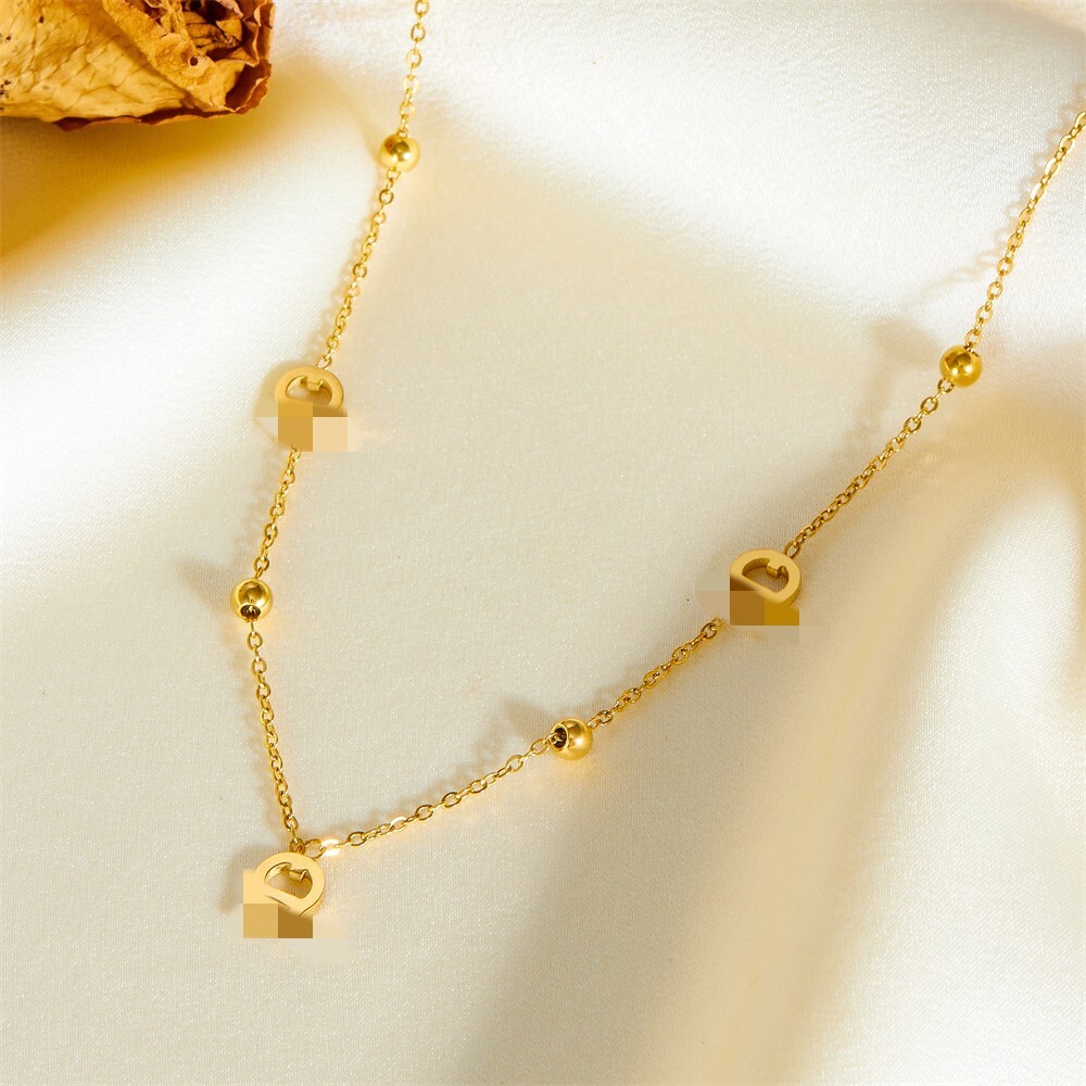 Fashionable High-End Stainless Steel Gold-Plated Non-Fading Unique Design Elegant Versatile