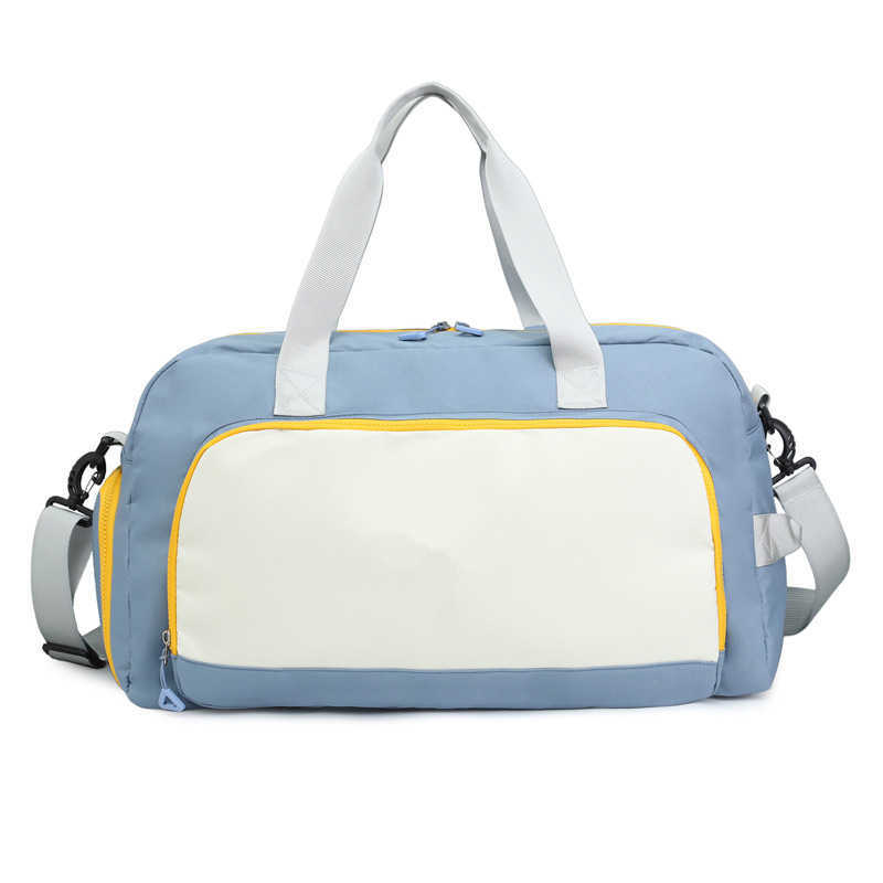 Gym Bag For Women Wet And Dry Separation Sports Bag Training Bag Independent Shoe Compartment Handheld And Crossbody Bag Large Capacity Travel Bag For