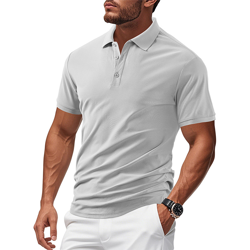 designer polo Men's ClothingTees t shirts Summer simple men's British-style golf short-sleeved breathable POLO shirt European code: S-3XL